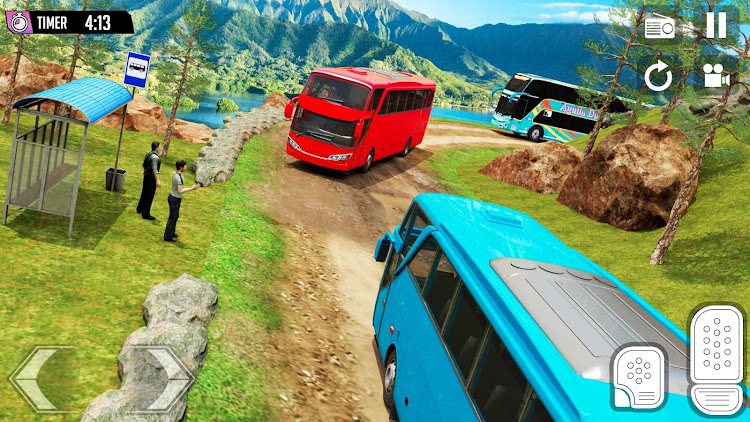 #3. Offroad City Bus Coach Games (Android) By: Pixel Plus Studio