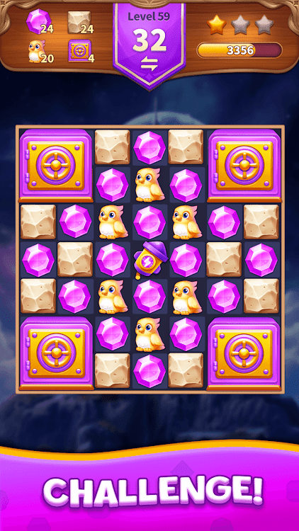 #3. Jewels Adventure Match Blast (Android) By: Lynn Mobile Puzzle Games