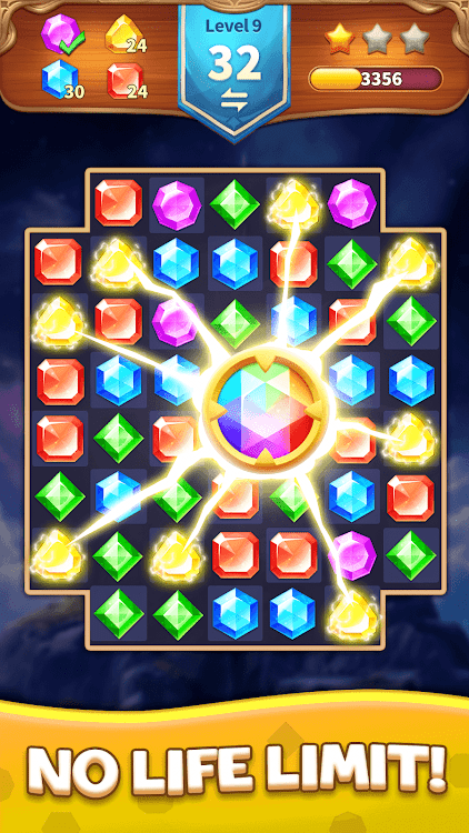 #5. Jewels Adventure Match Blast (Android) By: Lynn Mobile Puzzle Games