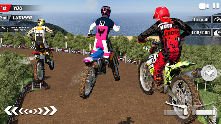 #3. Mx Dirt Bike - Motocross Games (Android) By: InfinityGames Studio