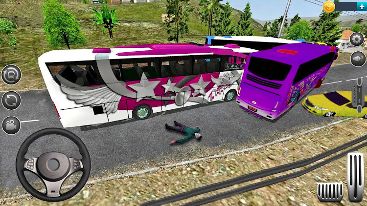 #3. Bus Simulator 3d Bus Driving (Android) By: Italy Games studios