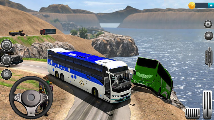 #4. Bus Simulator 3d Bus Driving (Android) By: Italy Games studios