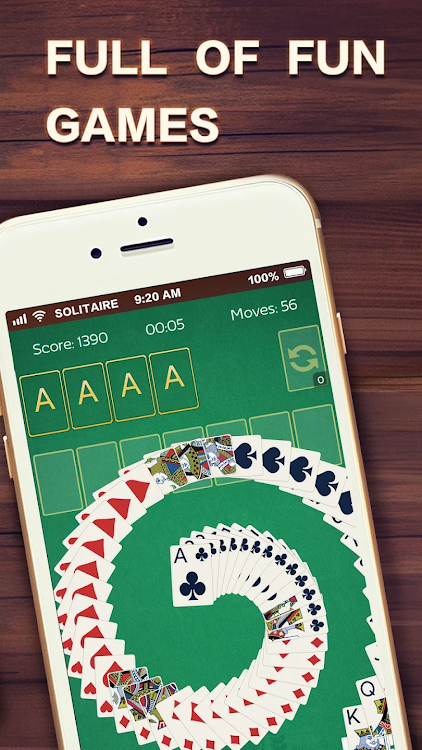 #6. Solitaire Master! (Android) By: Hungry Studio