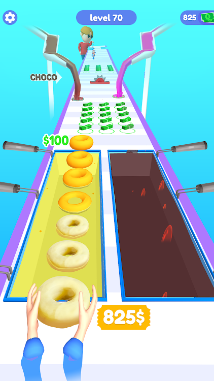 #4. Donut Maker: Baking Games (Android) By: Fried Chicken Games