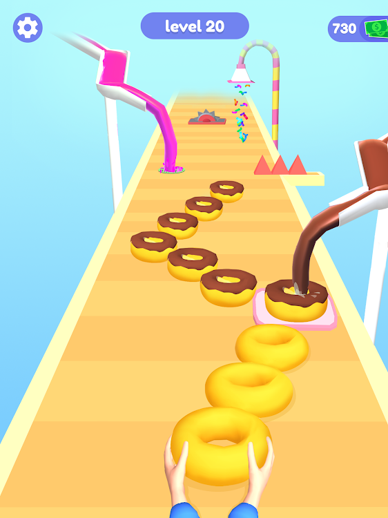 #7. Donut Maker: Baking Games (Android) By: Fried Chicken Games