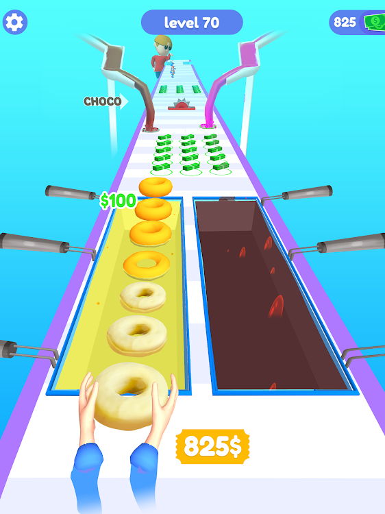 #10. Donut Maker: Baking Games (Android) By: Fried Chicken Games