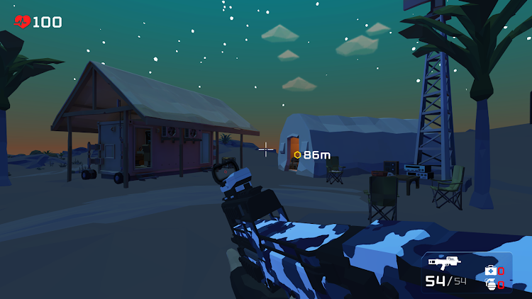 #8. Battle Polygon: 3D fps shooter (Android) By: Moon Work Studio