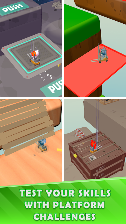 #4. Paws and Puzzles: Forklift Run (Android) By: Pundun Games