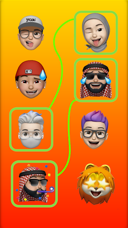 #4. Connect the Emoji Puzzle Games (Android) By: Swiftsoft Games