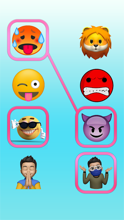 #2. Connect the Emoji Puzzle Games (Android) By: Swiftsoft Games