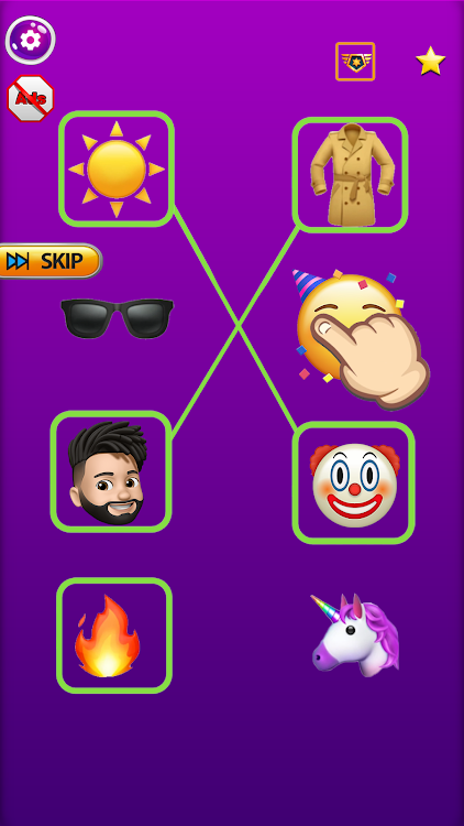 #8. Connect the Emoji Puzzle Games (Android) By: Swiftsoft Games