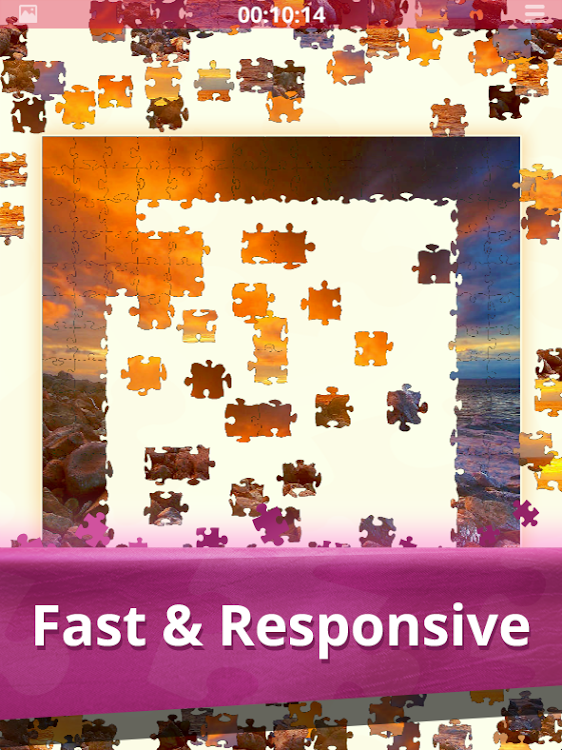 #10. Jigsaw Puzzles Real (Android) By: Rottz Games