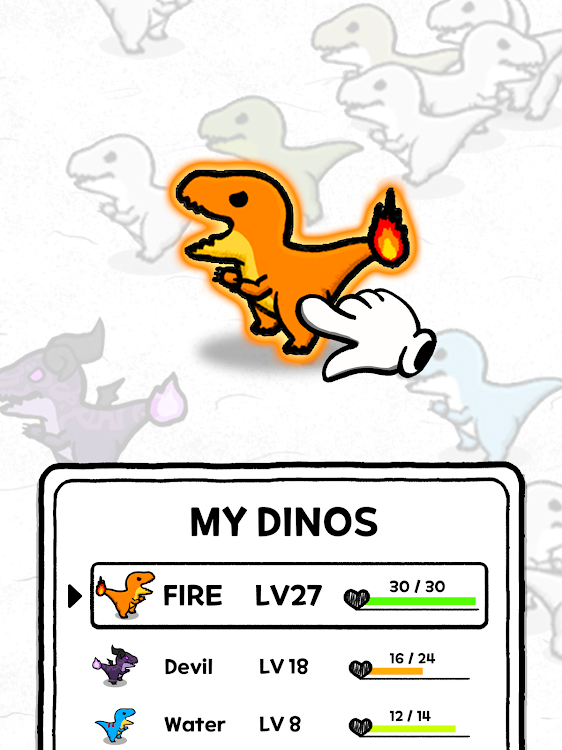 #6. Dino mutant : T-Rex (Android) By: MondayOFF