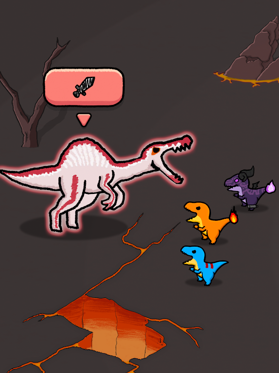 #8. Dino mutant : T-Rex (Android) By: MondayOFF