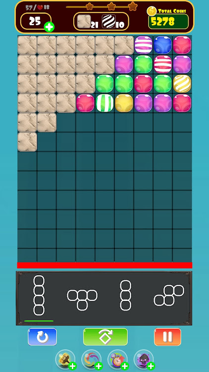 #7. Block Tag! - Puzzle Block Rush (Android) By: Digion Studio