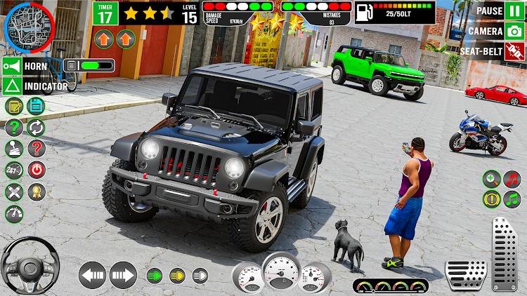 #7. Hill Jeep Driving Simulator (Android) By: PlayGamer