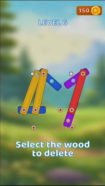 #4. Wood Brain Puzzle: Screw Out (Android) By: Fast Wheel Studio