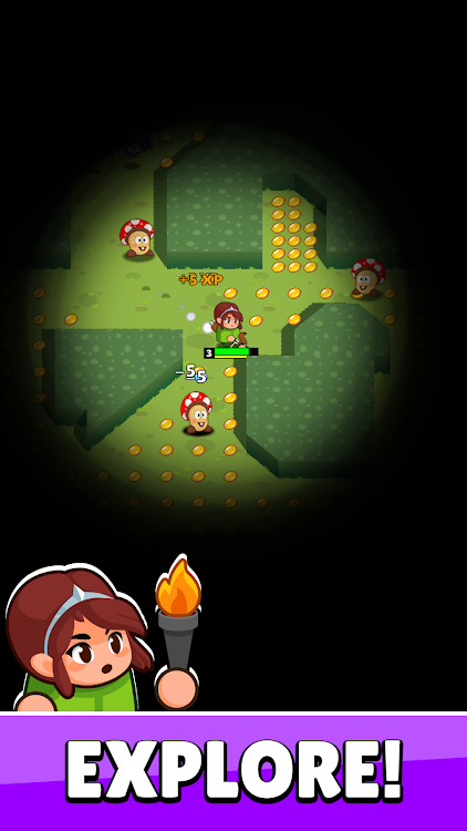 #2. Dungeon Looter (Android) By: QuickSand Games