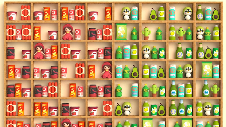 #2. Goods Organizer - Sorting Game (Android) By: MicroEra