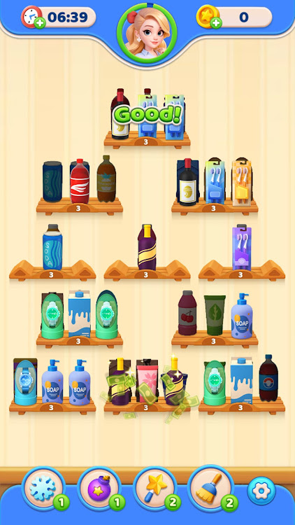 #7. Goods Organizer - Sorting Game (Android) By: MicroEra