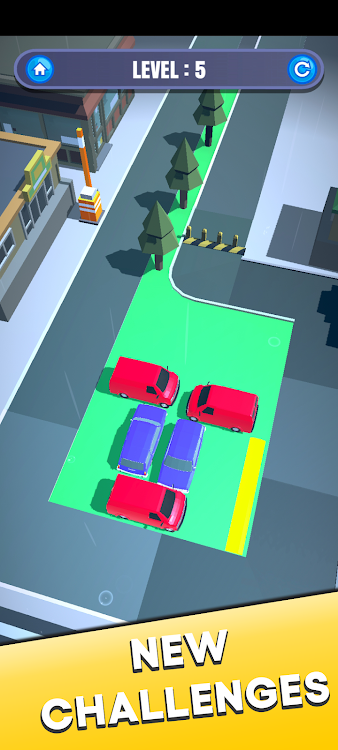 #6. Car Parking Jam: Puzzle Games (Android) By: The Alphaz