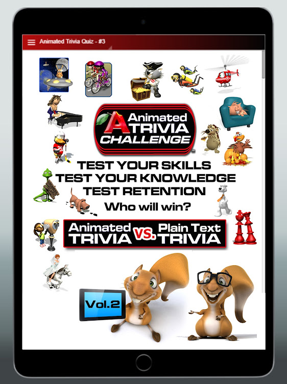 #5. Animated Trivia ChallengeVol.2 (Android) By: Animated Trivia (www.AnimatedTrivia.com)