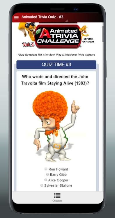 #6. Animated Trivia ChallengeVol.2 (Android) By: Animated Trivia (www.AnimatedTrivia.com)