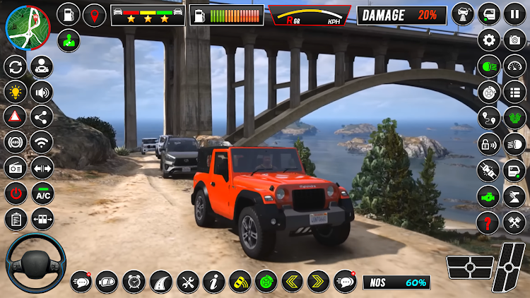 #7. Offroad Jeep Game 3D 2024 (Android) By: Gamerz Hive