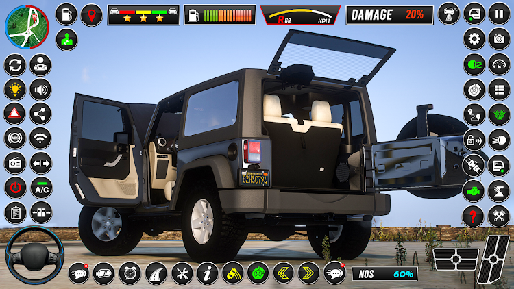 #10. Offroad Jeep Game 3D 2024 (Android) By: Gamerz Hive