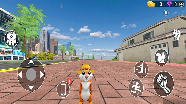 #9. Squirrel Open World (Android) By: Getflynz