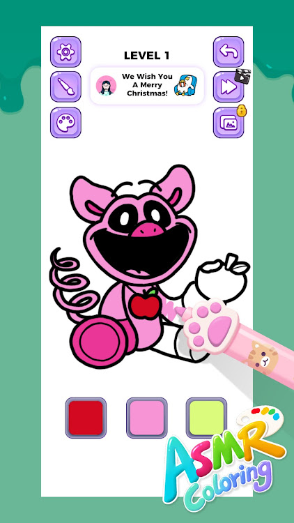 #4. ASMR Coloring (Android) By: SYNTHJOY GAMES