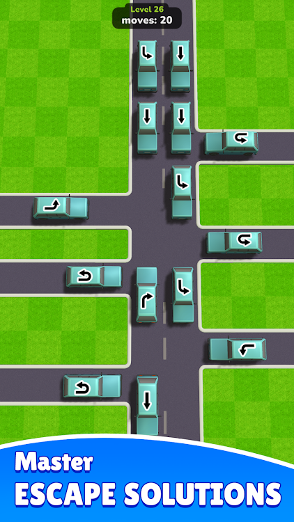 #3. Traffic Go! Car Escape (Android) By: Stellarplay Games