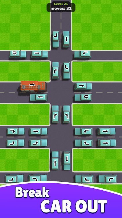 #5. Traffic Go! Car Escape (Android) By: Stellarplay Games