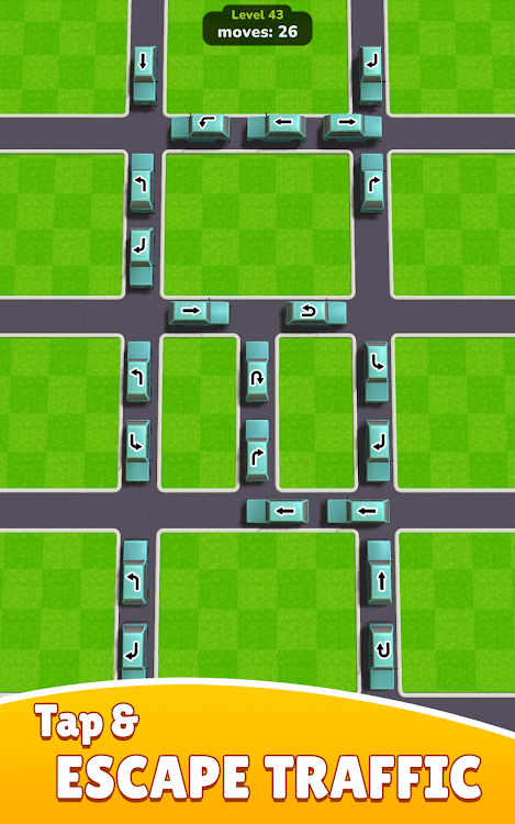 #6. Traffic Go! Car Escape (Android) By: Stellarplay Games