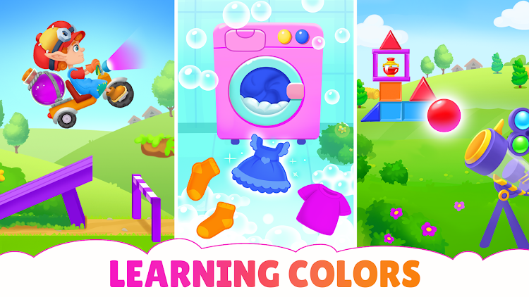 #2. Learn colors Learning for kids (Android) By: GoKids! publishing