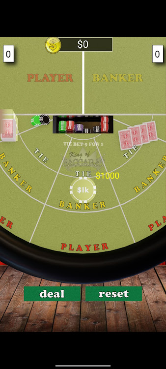 #3. King of Baccarat (Android) By: Liner App