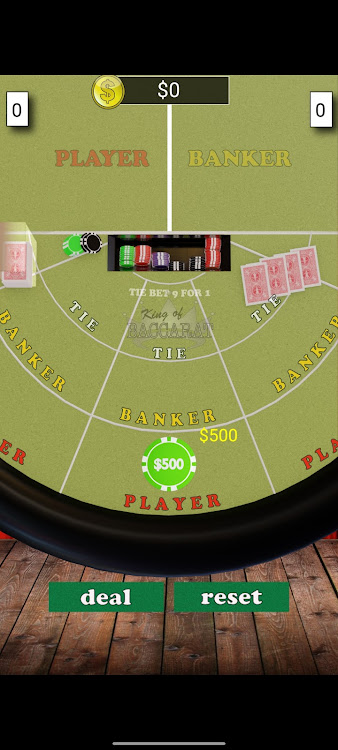 #5. King of Baccarat (Android) By: Liner App