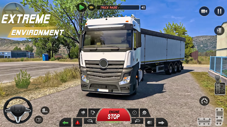 #3. Euro Truck Driving Game 3d (Android) By: Desktechx