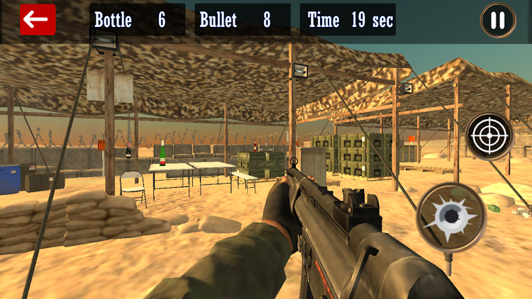 #3. Bottle Shoot Games (Android) By: Fog Revolution