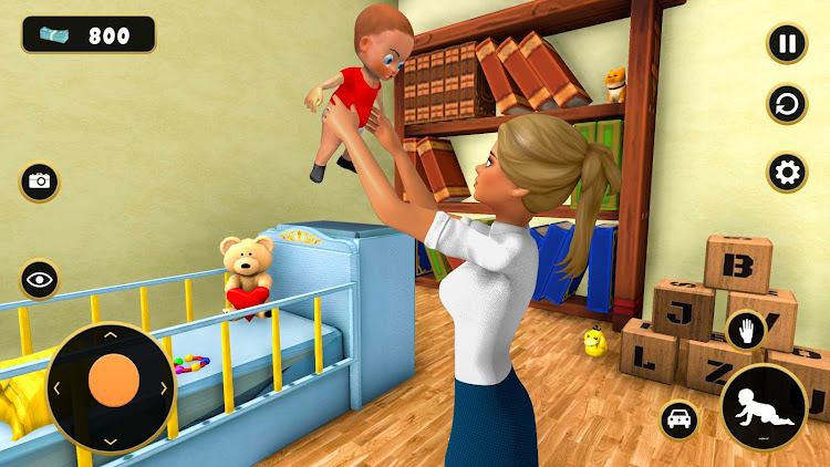 #7. Virtual Mom & Mother Simulator (Android) By: Red Stallion