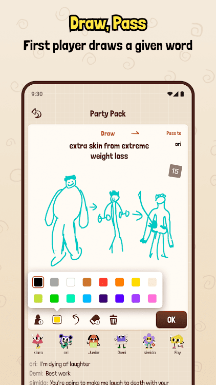 #7. TeleDraw - Whisper Drawing (Android) By: East World Inc.