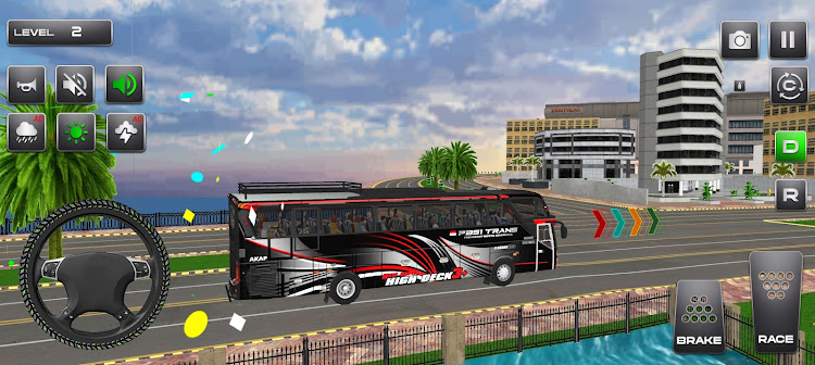 #4. City Coach Bus Driving Game 3d (Android) By: MTS Technologies