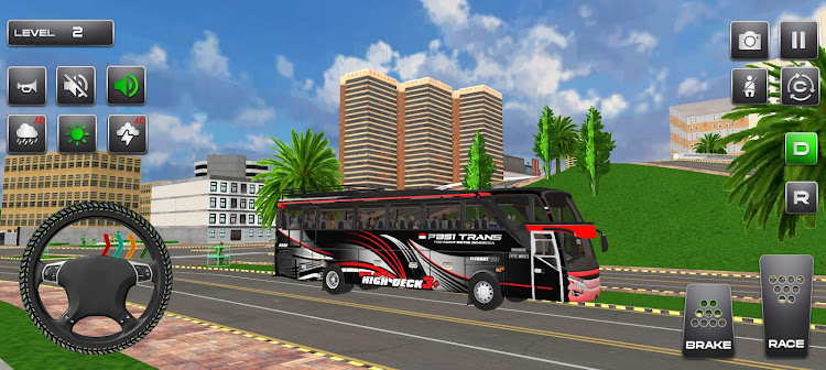 #6. City Coach Bus Driving Game 3d (Android) By: MTS Technologies