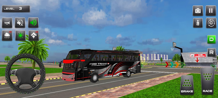 #5. City Coach Bus Driving Game 3d (Android) By: MTS Technologies