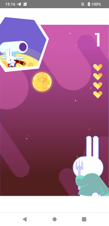 #5. Rabbit Catches Mooncake (Android) By: Untung Teruz