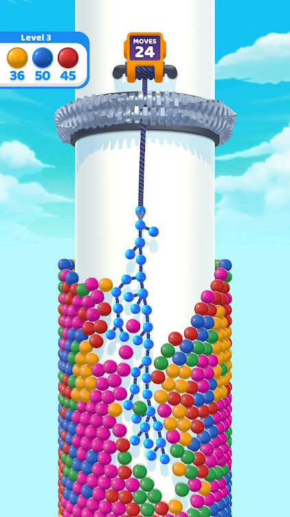 #5. Bubble Chain (Android) By: Unity of Bugs