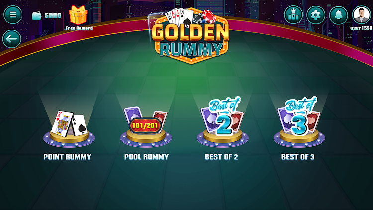 #2. The Golden Rummy (Android) By: Gamezoo Studio LLC