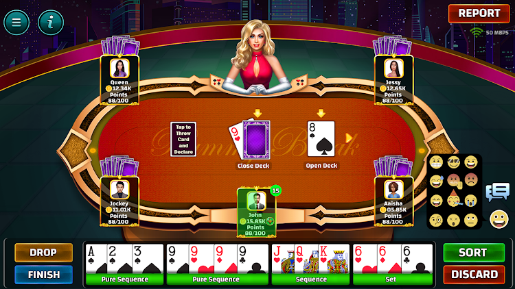 #3. The Golden Rummy (Android) By: Gamezoo Studio LLC