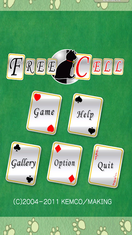 #7. FREECELL - KEMCO (Android) By: KEMCO