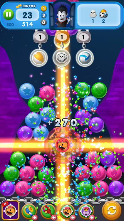 #8. Spookiz Blast:Pop&Blast Puzzle (Android) By: Aura Game Studio